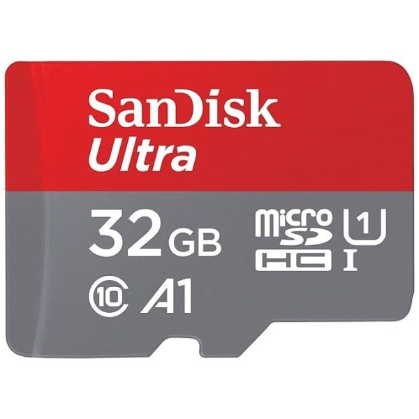 SanDisk Ultra microSD UHS-I Card 32GB, 120MB/s R