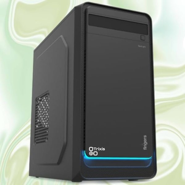 Trixis Zaire-Z49 i7 3rd Generation Computer Desktop PC CPU H61,8GB-DDR3 RAM,Super Fast 1 TB SSD and Basic Software Installed - Black