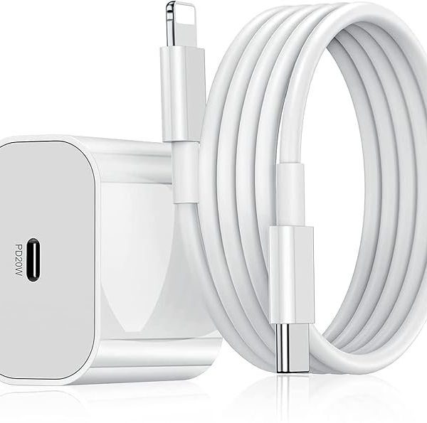 DR VAKU 20W Original (Mfi-Certified) Charger&Cable Compatible With Iphone 14/14Plus/14Pro/14Promax 13/13Pro/13Promax 12/12Pro/12/11/X/Xr Series (White)