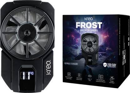 Kreo Frost Mobile Cooler for Android/iOS Smartphones  Gaming Accessory Kit??(Black, For Android, iOS)